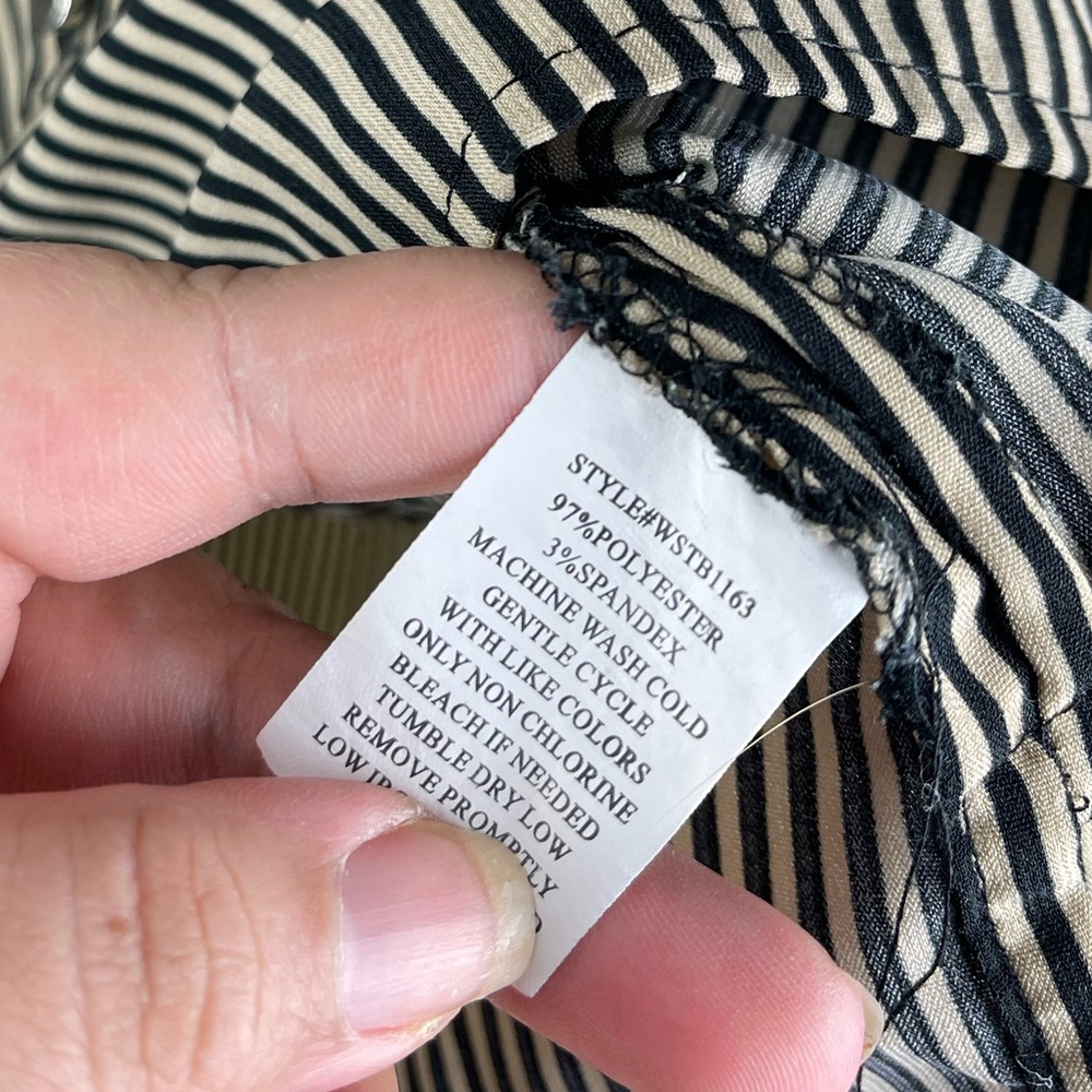 Notations || Stripped Button Down Shirt - image 5